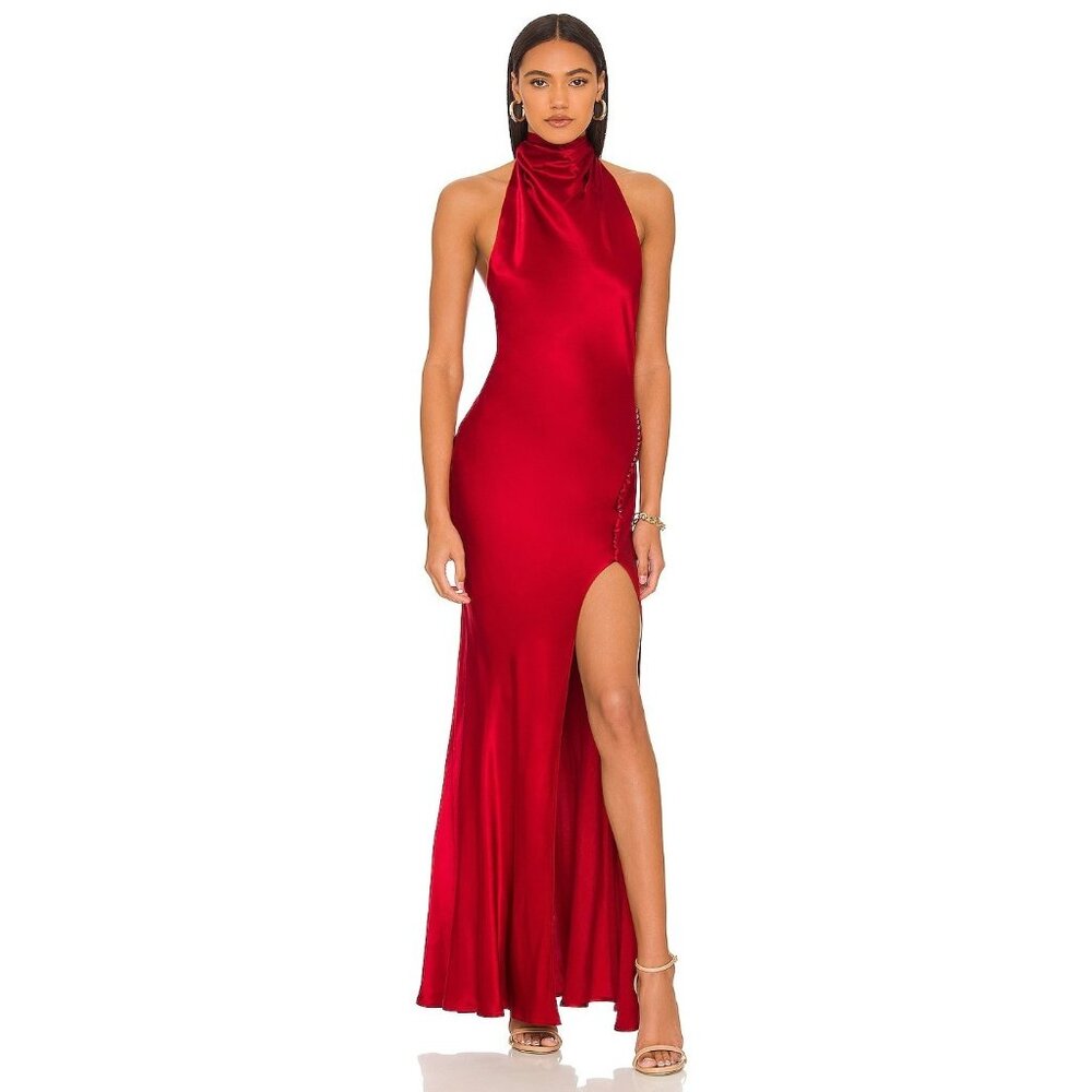 Sau Lee Penelope Dress - Red